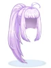 Costume Ponytail Hair (Light Purple)
