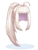 Costume Ponytail Hair (White)