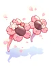 Costume Cherry Blossom Glasses