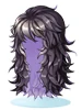 Costume Black Dragon Wig
