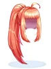 Costume Ponytail Hair(Red)