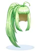 Costume Ponytail Hair (Green)