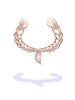 Costume Pigtails Half Up(White)