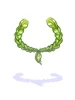 Costume Pigtails Half Up(Green)