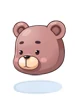 Costume Teddy Bear Mask