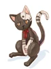 Black Cat Doll