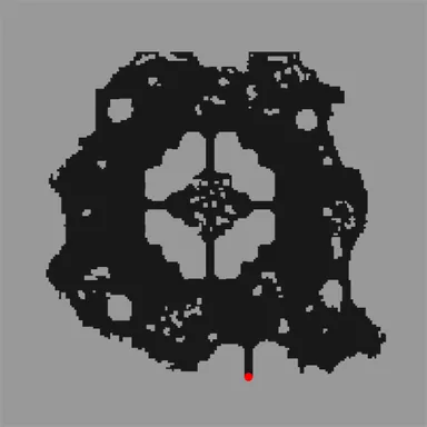 Minimapa de Abyss Lakes Cueva Subterranea F3