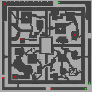 Minimapa de Clock Tower Retorcida F3