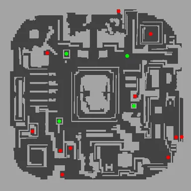 Minimapa de Clock Tower F4