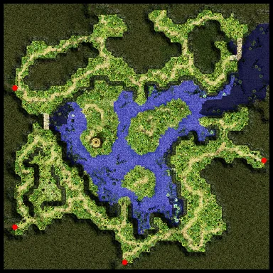 Minimapa de Pantano Zenhai