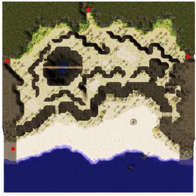 Minimapa de Playa Kokomo