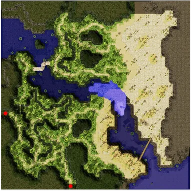 Minimapa de Frontera del Bosque Papuchicha