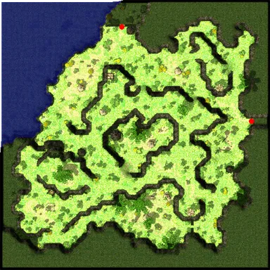 Minimapa de Aldea Orc del Oeste