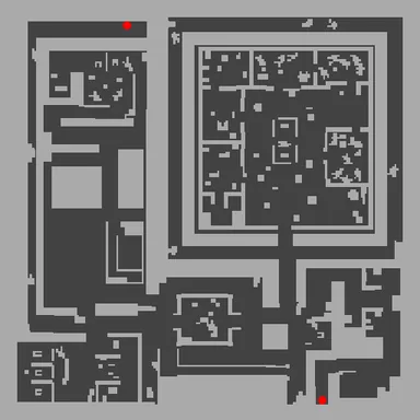 Minimapa de Prision Subterranea de Glastheim B2