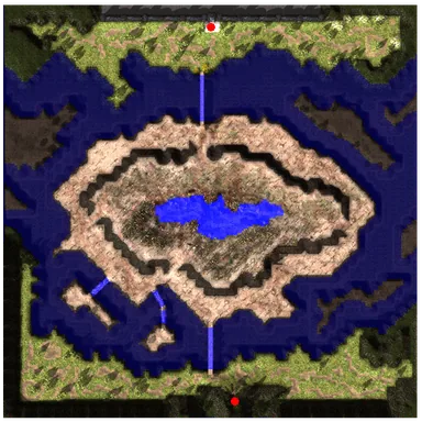 Minimapa de Mt.Mjolnir Faldas del Norte