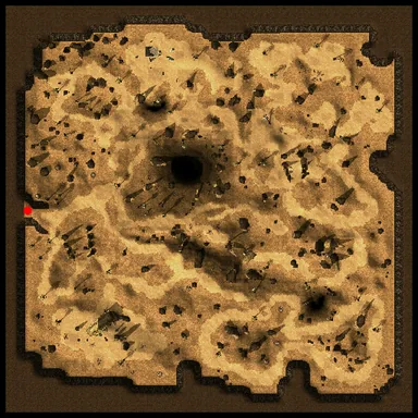 Minimapa de Desierto Sograt - Grieta Dimensional
