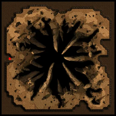 Minimapa de Desierto Sograt - Grieta Dimensional