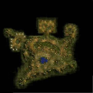 Minimapa de Aldea Mora