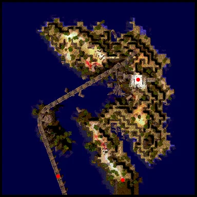 Minimapa de Santuario de Odin F3