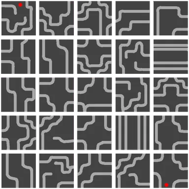 Minimapa de Bosque Laberinto F3