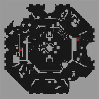 Minimapa de Thanatos Tower Inferior - Lugar Abandonado