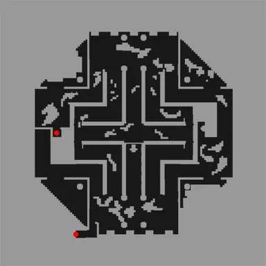 Minimapa de Thanatos Tower Inferior - Lugar Abandonado