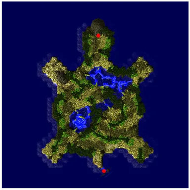 Minimapa de Isla Tortuga