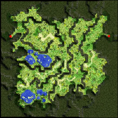 Minimapa de Bosque Luluka
