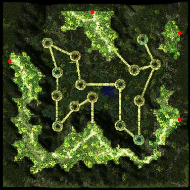 Minimapa de Bosque Hoomga