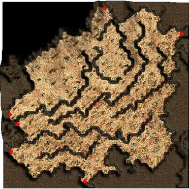 Minimapa de Meseta El Mes