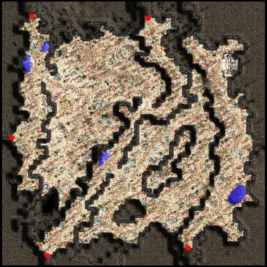 Minimapa de Campamento de Guardias de Schwartzvald